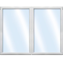 Plastové okno dvoukřídlé ARON Basic bílé 1200 x 1000 mm-thumb-0