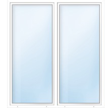 Balkónové dveře plastové dvoukřídlé ARON Basic bílé 1600 x 1900 mm-thumb-1