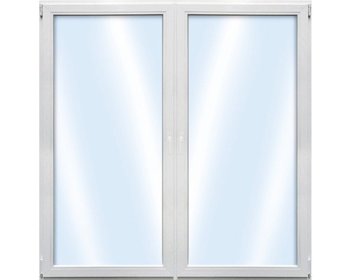 Balkónové dveře plastové dvoukřídlé ARON Basic bílé 1550 x 1900 mm-0