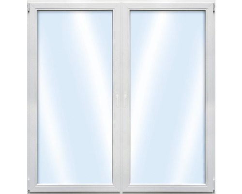 Balkónové dveře plastové dvoukřídlé ESG ARON Basic bílé 1200 x 1900 mm