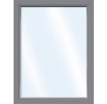 Plastové okno fixní zasklení ARON Basic bílé/antracit 750 x 1000 mm (neotevíratelné)-thumb-0