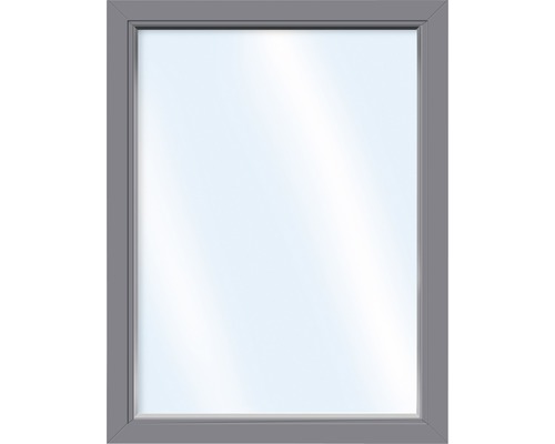 Plastové okno fixní zasklení ARON Basic bílé/antracit 750 x 1000 mm (neotevíratelné)-0