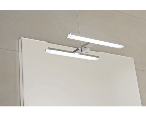 LED světlo nad zrcadlo Jika H47J7300200001 Clear Gemma IP44 6 W 840 lm chrom Zrcadlová lampa s LED osvětlením v koupelně