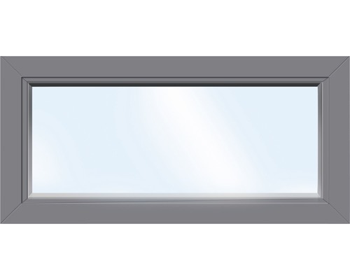 Plastové okno fixní zasklení ARON Basic bílé/antracit 1000 x 700 mm (neotevíratelné)
