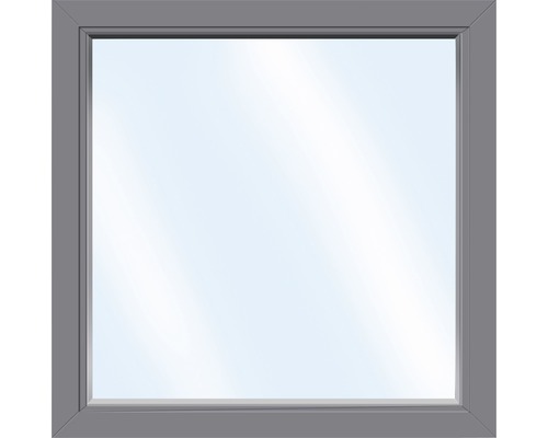Plastové okno fixní zasklení ARON Basic bílé/antracit 900 x 850 mm (neotevíratelné)