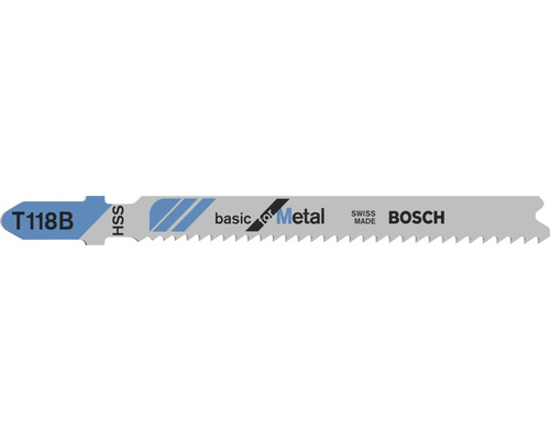 Pilový plátek Bosch T 118 B, 3 kusy