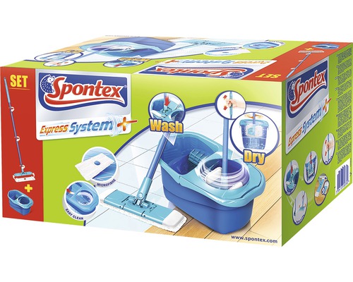 Sada Spontex Express System s mopem a vědrem v krabici