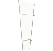 Bočnice Aron Latera 1705 x 635 x 100 mm pro vchodovou stříšku satinato
