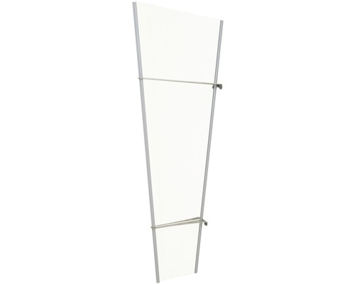 Bočnice Aron Latera 1705 x 635 x 100 mm pro vchodovou stříšku satinato