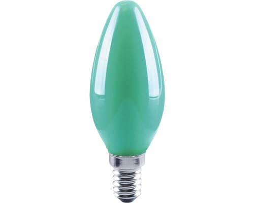 LED žárovka Flair E14 2W zelená