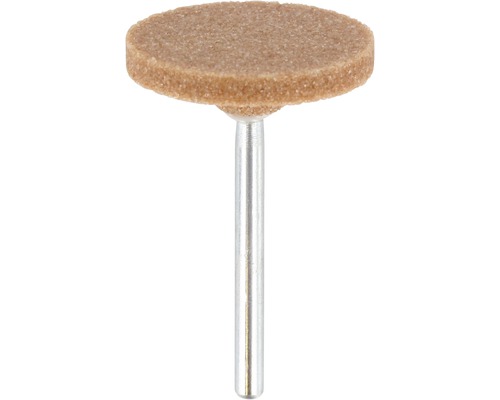 Filcový lešticí nástavec s kovovou stopkou pro brusné práce