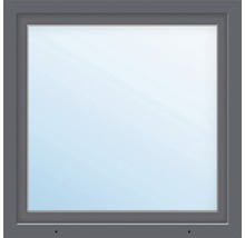 Plastové okno jednokřídlé ARON Basic bílé/antracit 900 x 850 mm DIN pravé-thumb-0