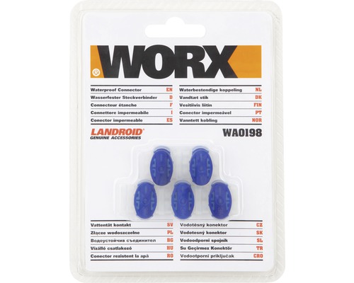 Vodotěsný konektor Worx v sadě