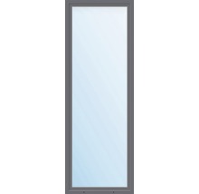 Plastové okno jednokřídlé ARON Basic bílé/antracit 600 x 1400 mm DIN levé-thumb-0
