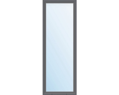 Plastové okno jednokřídlé ARON Basic bílé/antracit 550 x 1450 mm DIN pravé-0