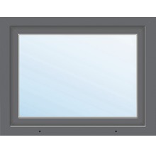Plastové okno jednokřídlé ARON Basic bílé/antracit 850 x 550 mm DIN pravé-thumb-0
