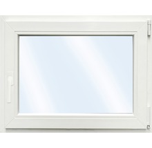 Plastové okno jednokřídlé ARON Basic bílé/antracit 850 x 500 mm DIN pravé-thumb-1