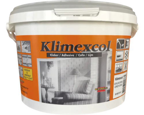 Disperzní lepidlo Klimex Col 4 kg šedé Disperzní lepidlo Klimex Col 4 kg šedé