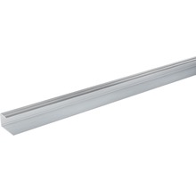 Ukončovací lišta lemovací Skandor 2700 x 29 x 17 mm stříbrná