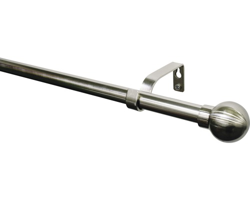 Záclonová tyč, kovová, roztažitelná O16mm L120-0