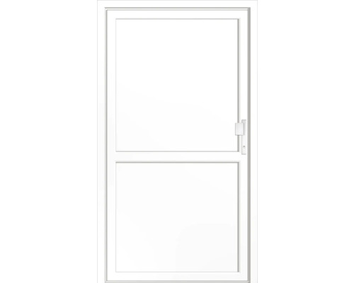 Bílé dveře s klikou