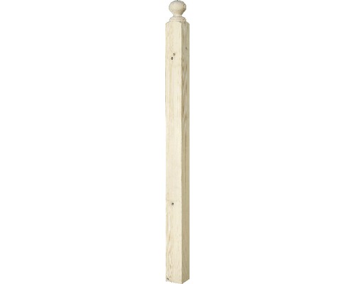 Schodišťový sloupek T130 smrk 82x82x1280 mm Schodišťový sloupek T130 smrk 82x82x1280 mm