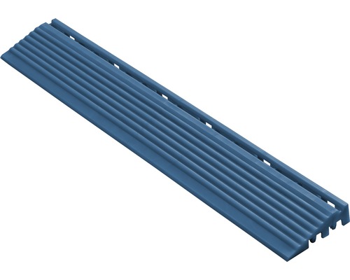 Modrý schodový profil pro venkovní použití