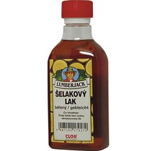 Lak na dřevo L.JACK ŠELAK bělený 250 ml