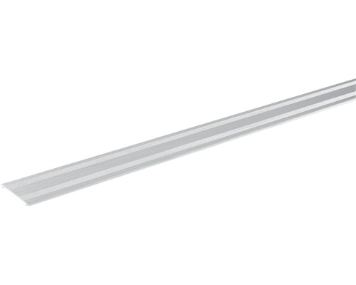 Přechodová lišta Skandor samolepicí 900 x 38 x 2 mm stříbrná Hliníkový profil pro LED pásky