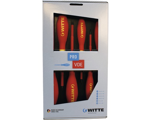 Sada šroubováků Witte v balení