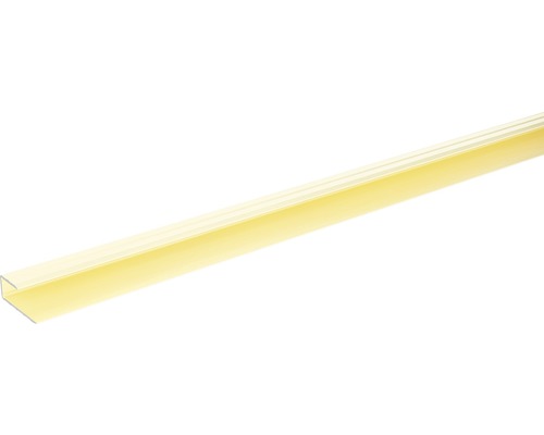 Ukončovací lišta lemovací Skandor 900 x 29 x 11 mm champagne Plastový ukončovací profil