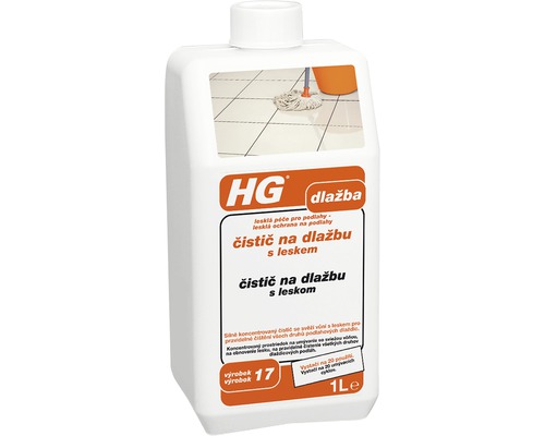 HG čistič dlažby s leskem 1 litr
