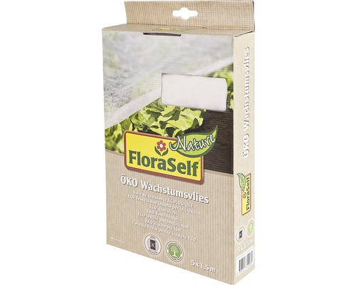 FloraSelf Eko netkaná textilie pro růst rostlin balení 5x1,5 metru