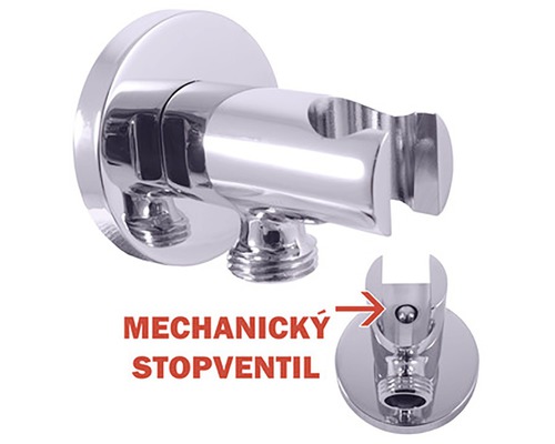 Držák sprchy pro montáž na stěnu