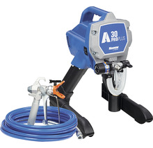 Stříkací zařízení s pistolí a hadicí