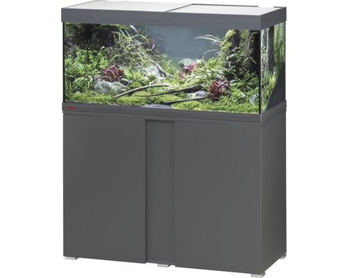 Akvarijní set EHEIM Vivaline 180 LED s osvětlením, topítkem, filtrem a skříňkou, antracit Akvarijní set EHEIM Vivaline 180 LED s osvětlením, topítkem, filtrem a skříňkou, antracit