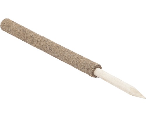 Dřevěná tyč na rostliny s kokosovým vláknem