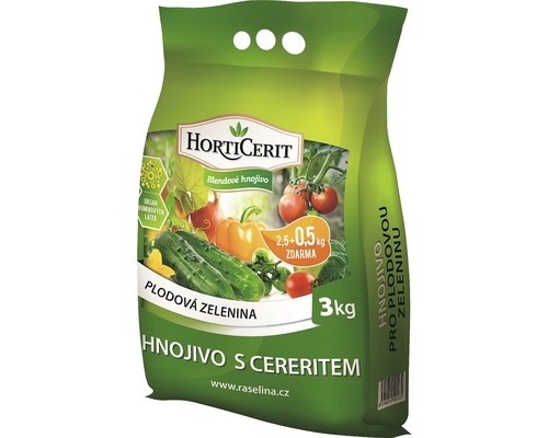 Hnojivo Horticerit pro plodovou zeleninu 3 kg