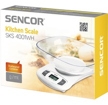 Kuchyňská váha Sencor SKS 4001WH-thumb-4