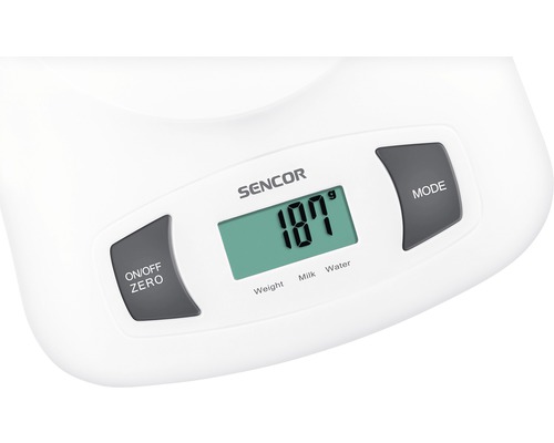 Logo Sencor kuchyňská váha s digitálním displejem