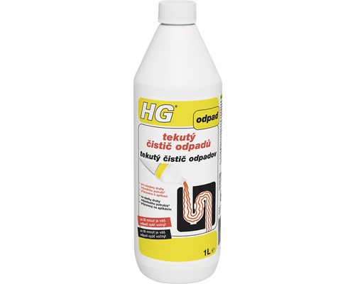 HG tekutý čistič odpadů 1 litr