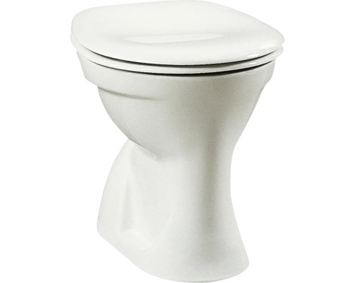Stojící WC z sanitární keramiky se splachovací nádržkou