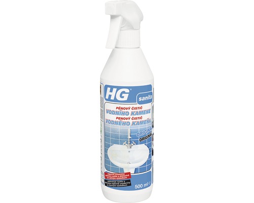 HG pěnový čistič vodního kamene 0,5 l