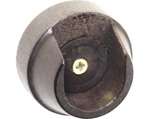 Dřevěná konzole pro záclonovou tyč se šroubem