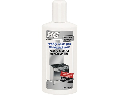 Lesk pro nerezový kov HG 125 ml