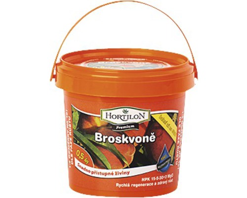 Hnojivo pro broskvoně Hortilon Broskvoně 0,5 kg