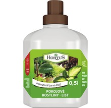 Hnojivo pro pokojové rostliny Hortus pro listové rostliny, 0,5litrová láhev