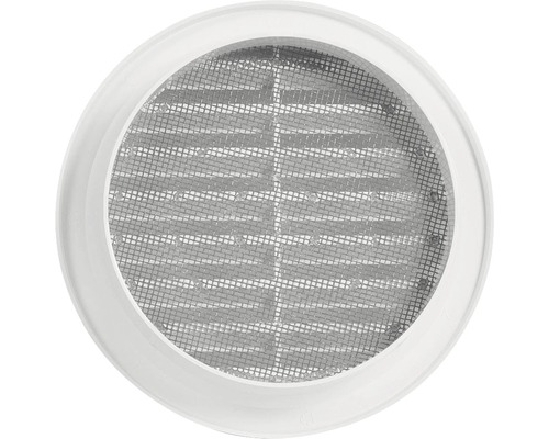 Kulatá plastová ventilační mřížka se sítí proti hmyzu