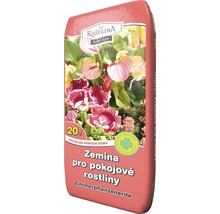 Balení zeminy pro pokojové rostliny o objemu 20 litrů