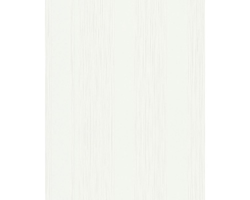 Vliesová tapeta Velvet panels, proužky, bílo-krémová